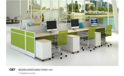 六人位屏风办公桌