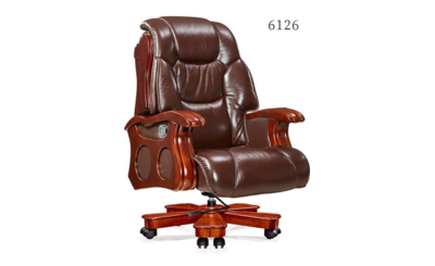 欧式真皮办公大班椅