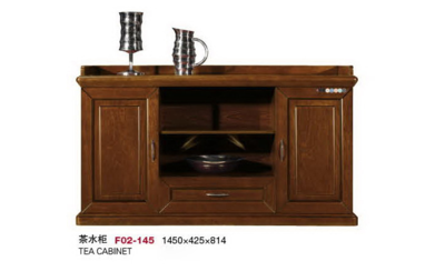 实木茶水柜
