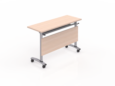 钢木折叠培训桌