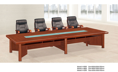 实木皮会议桌会议台