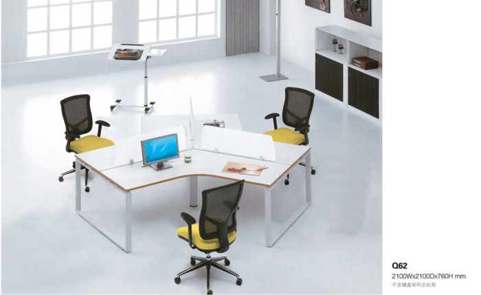 东莞异型屏风办公桌